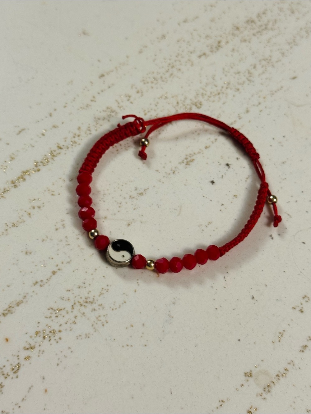Yin and Yang ☯️ 90s bracelet - adjustable